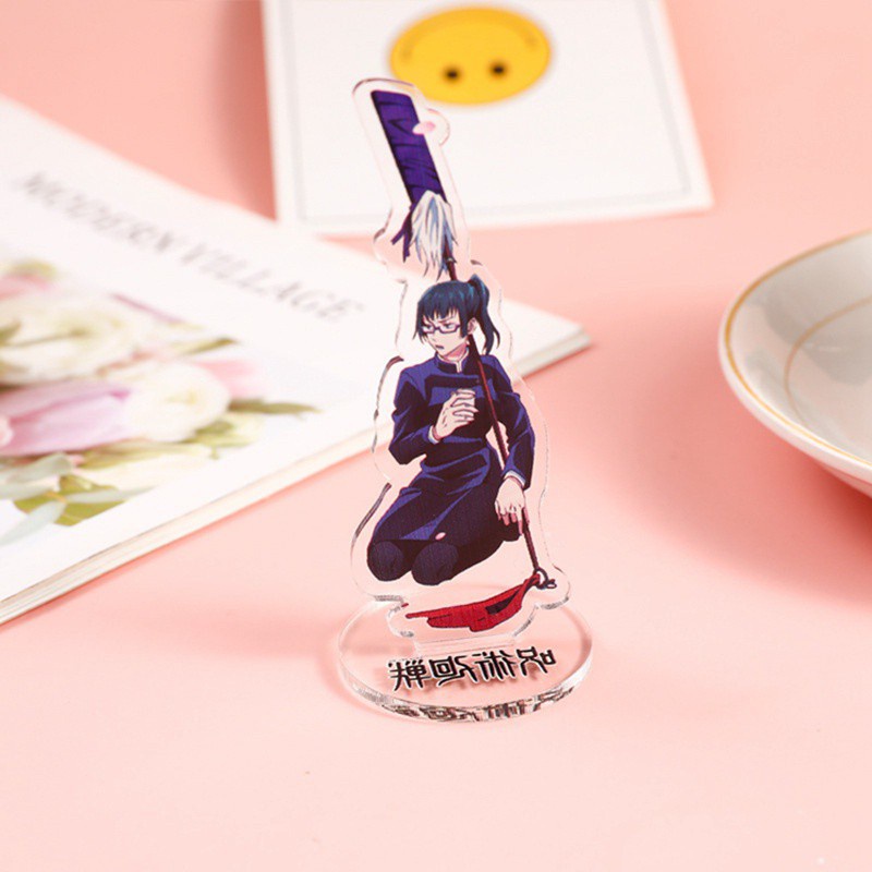 Mô hình đứng để bàn hình trang trí nhân vật Gojo Satoru trong Jujutsu Kaisen