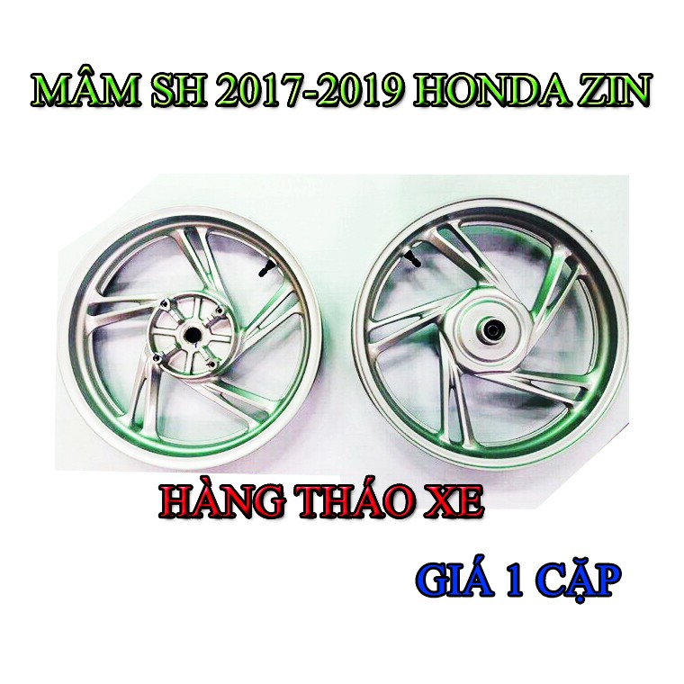 MÂM XE SH 2019 CHÍNH HÃNG HONDA ( BẢN CBS, abs ZIN HÀNG THÁO XE)