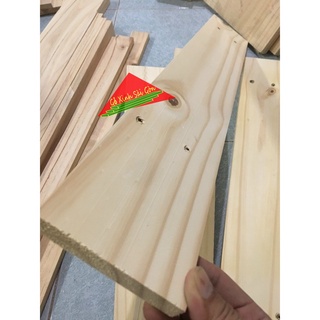 Thanh gỗ thông pallet dài 50cm-60cm, rộng 9.3cm, dày 1,4cm bào láng