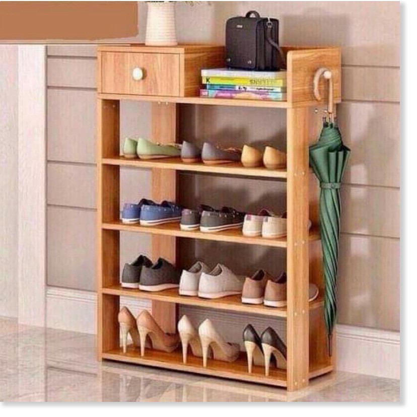 Tủ giày gỗ - Kệ giày 5 tầng