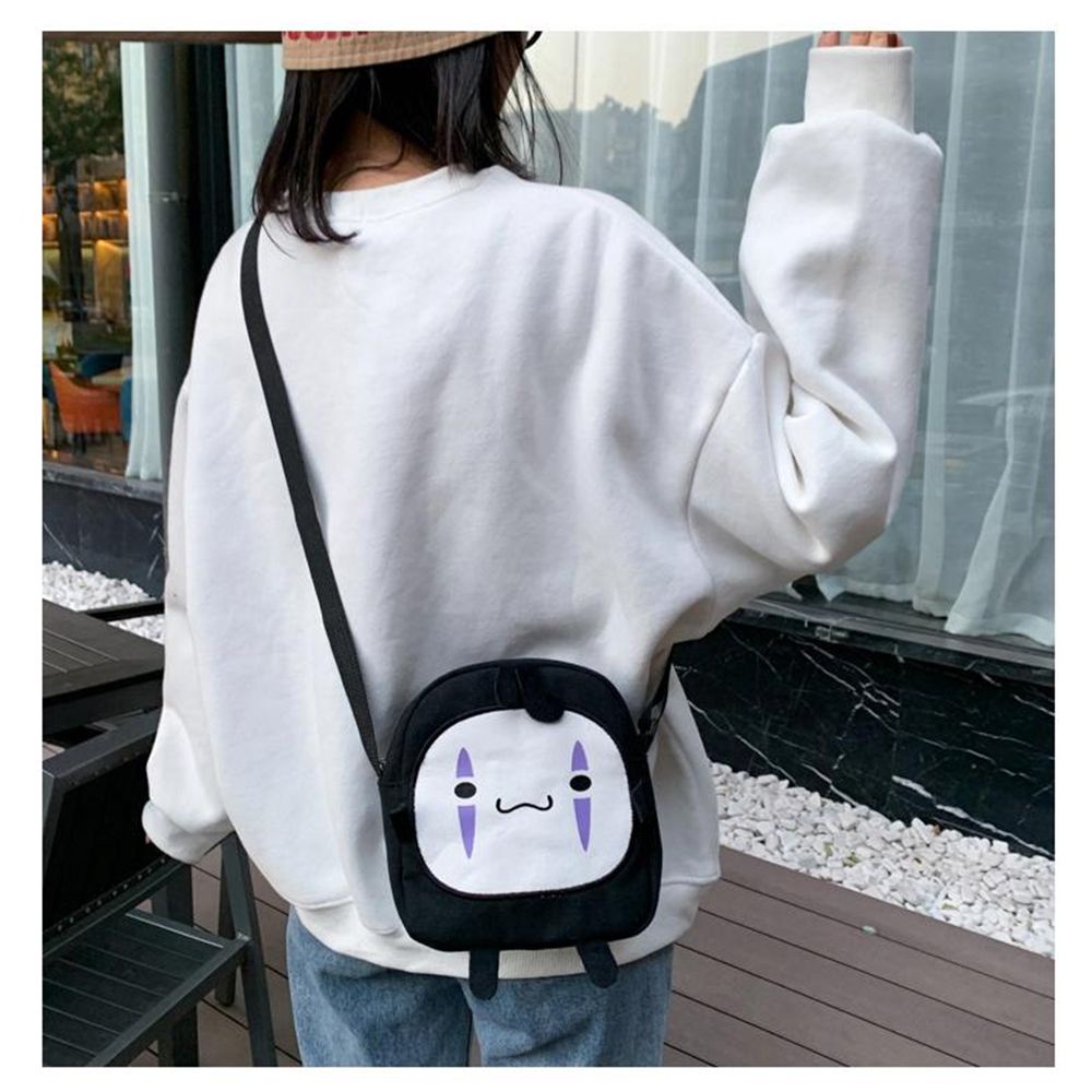 Túi đeo chéo họa tiết hoạt hình màu sắc tùy chọn phong cách Nhật Bản thời trang cho nữ