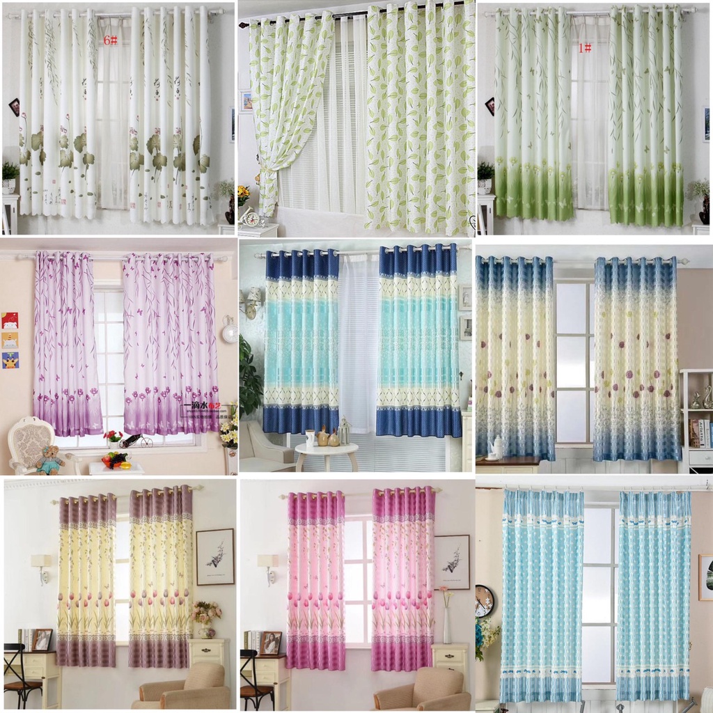 Rèm Vải Treo Cửa 2m cao có khoen tròn - 1 TẤM MC001 (tặng dây buộc)