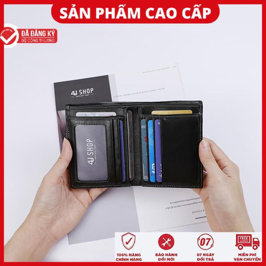 Ví Đứng Da Bò 4U Lịch Lãm FB170