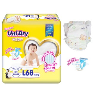 TÃ DÁN UNIDRY MẪU MỚI CAO CẤP L68 (68 MIẾNG)