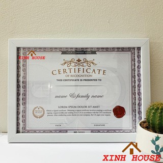 Khung bằng khen A4 – Khung tranh treo tường – Bảo Hành Gãy vỡ