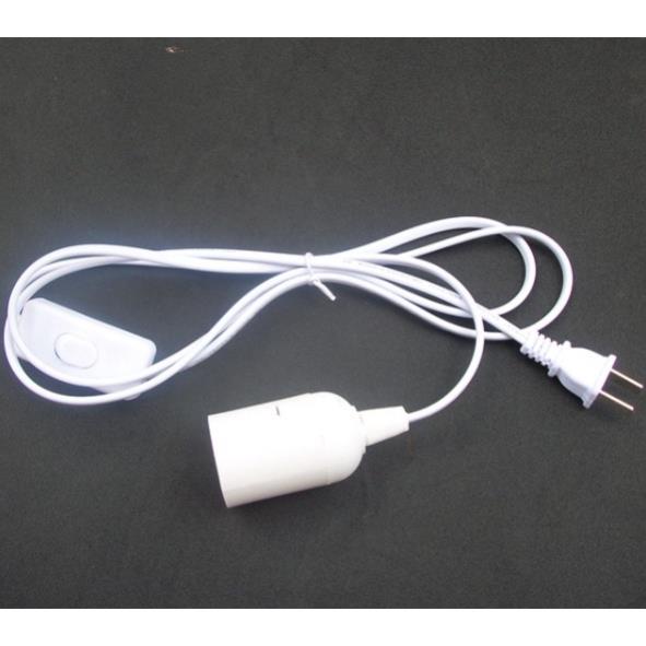 Combo 8 Đui đèn E27 liền dây 3 mét có công tắc