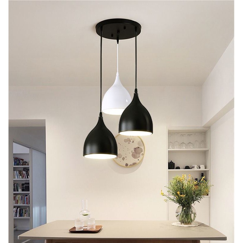 Đèn thả VIROW kiểu dáng sang trọng, cao cấp trang trí nội thất hiện đại D170 mm - kèm bóng LED chuyên dụng.