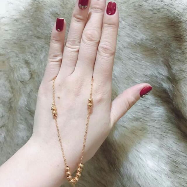 Dây chuyền. Vàng non thái lan, 18k Như ảnh.