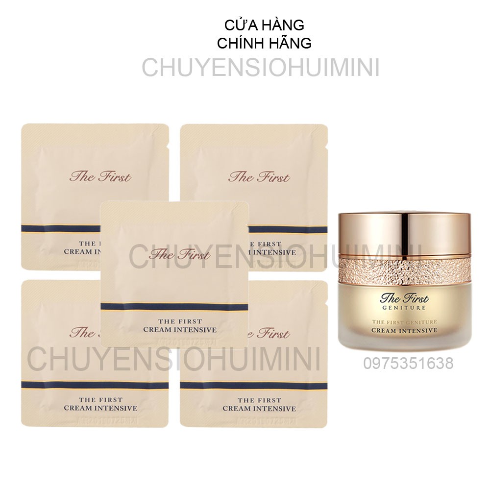 Gói Kem Dưỡng Tái Sinh Da Cao Cấp Ohui The First Cream Intensive