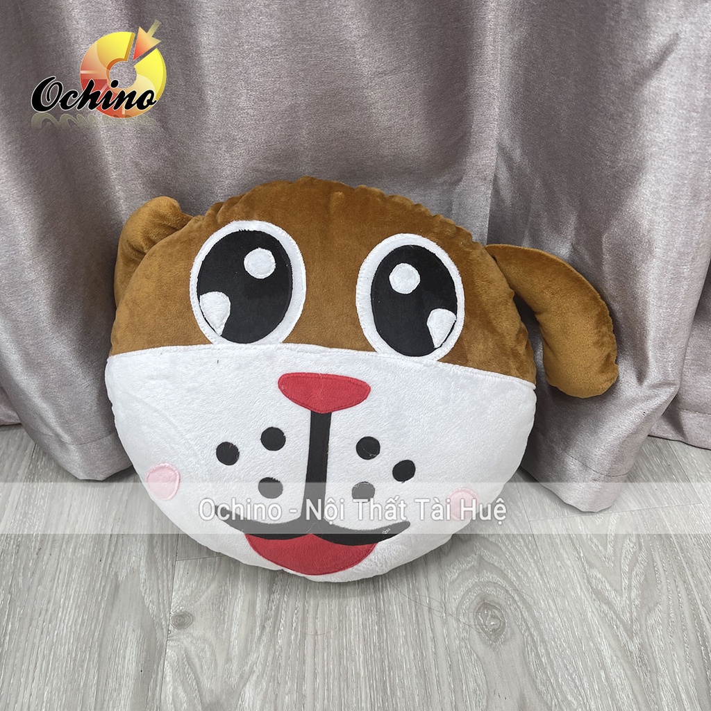 Gối Hình Thú Và Hình Hoa Quả Hình Tròn Hàng Handmade Cao Cấp Nhiều Mẫu Chọn (Ảnh Thật Shop Chụp)