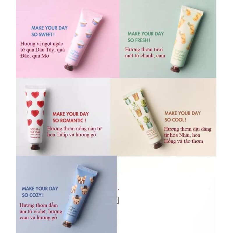 Kem Dưỡng Tay TonyMoly Scent Of The Day Hand Cream