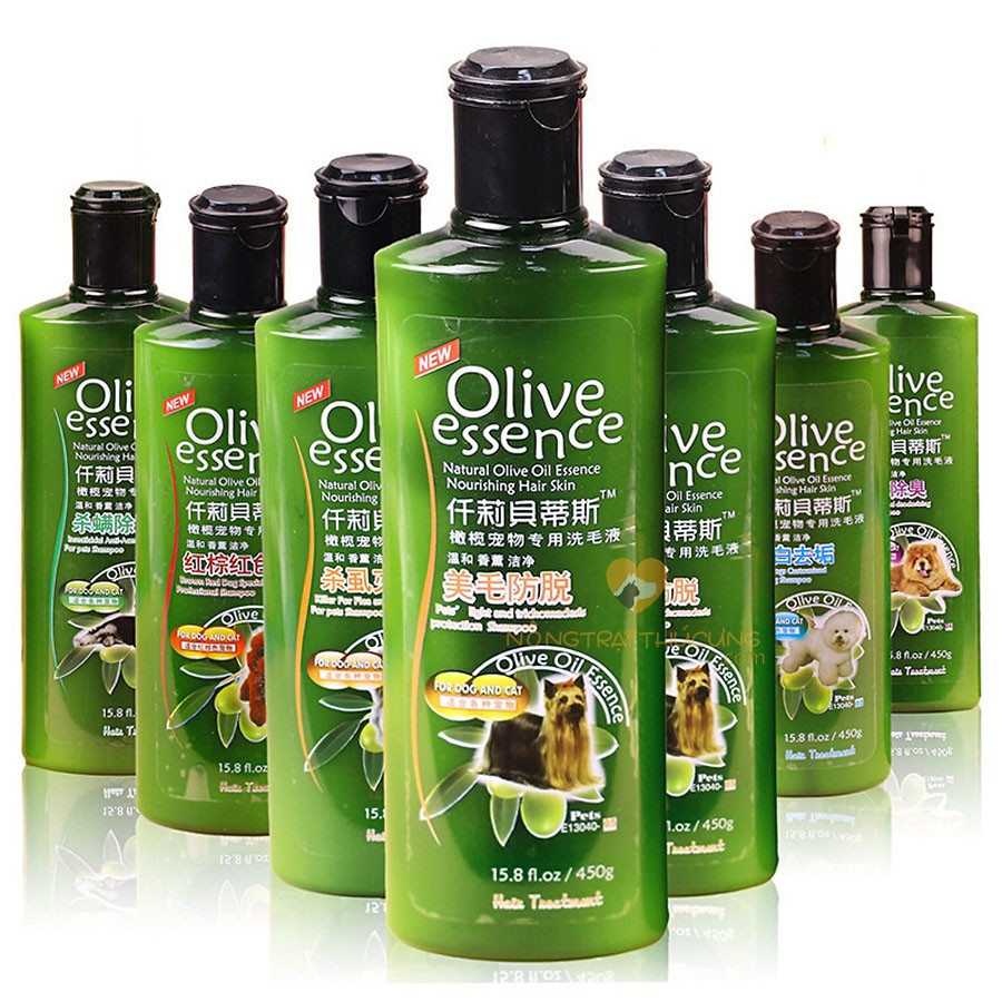 Sữa Tắm Olive Essence Dành Cho Chó  Mèo 450ml -