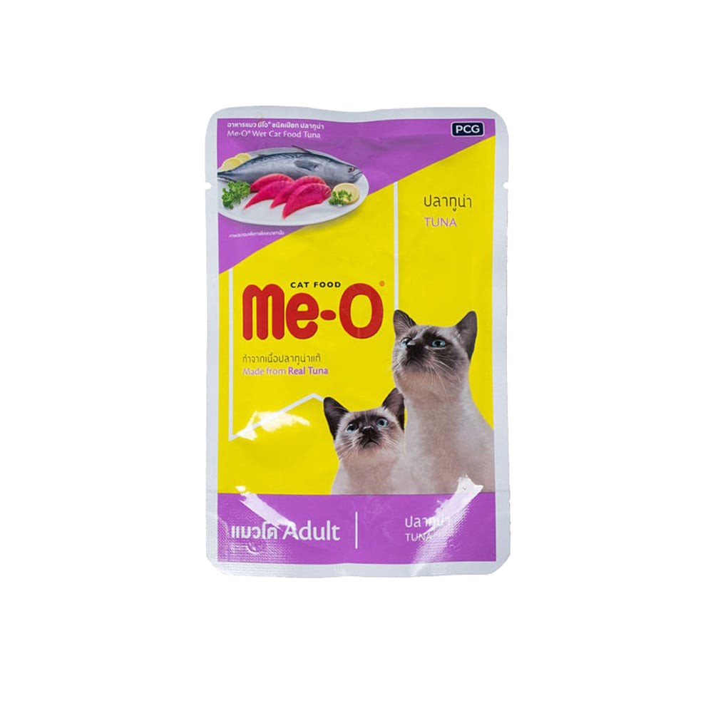 Thức ăn Pate cho mèo Me-o vị cá ngừ 80g