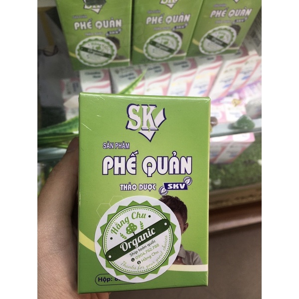 Phế quản thảo dược SKV(Lô mới nhất Tháng 12/2021)