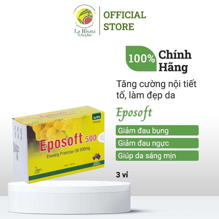 Eposoft - Tăng cường nội tiết tố, làm đẹp da BCA43