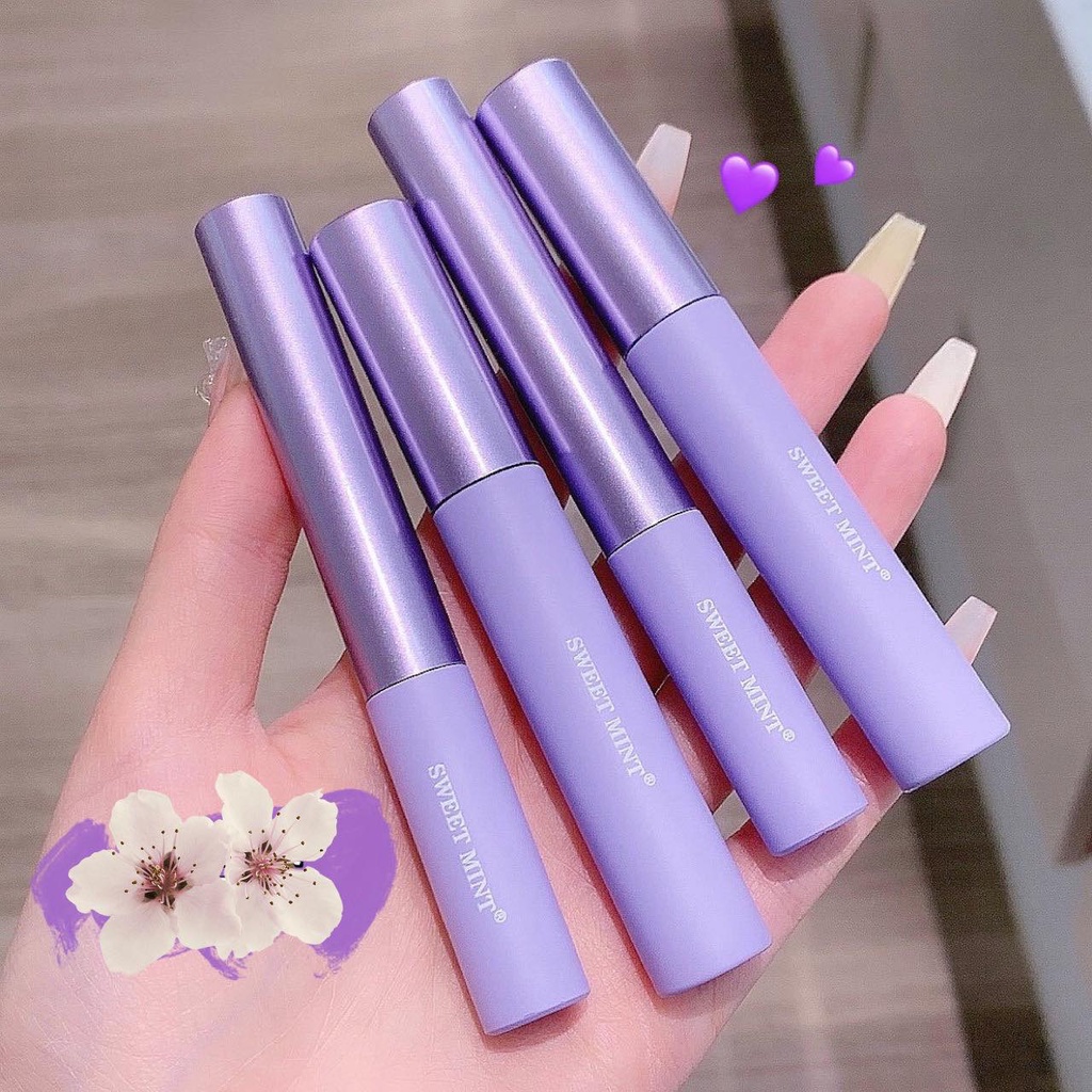 Mascara Vỏ Tím Lịm Sweet Mint Lâu Trôi Không Thấm Nước