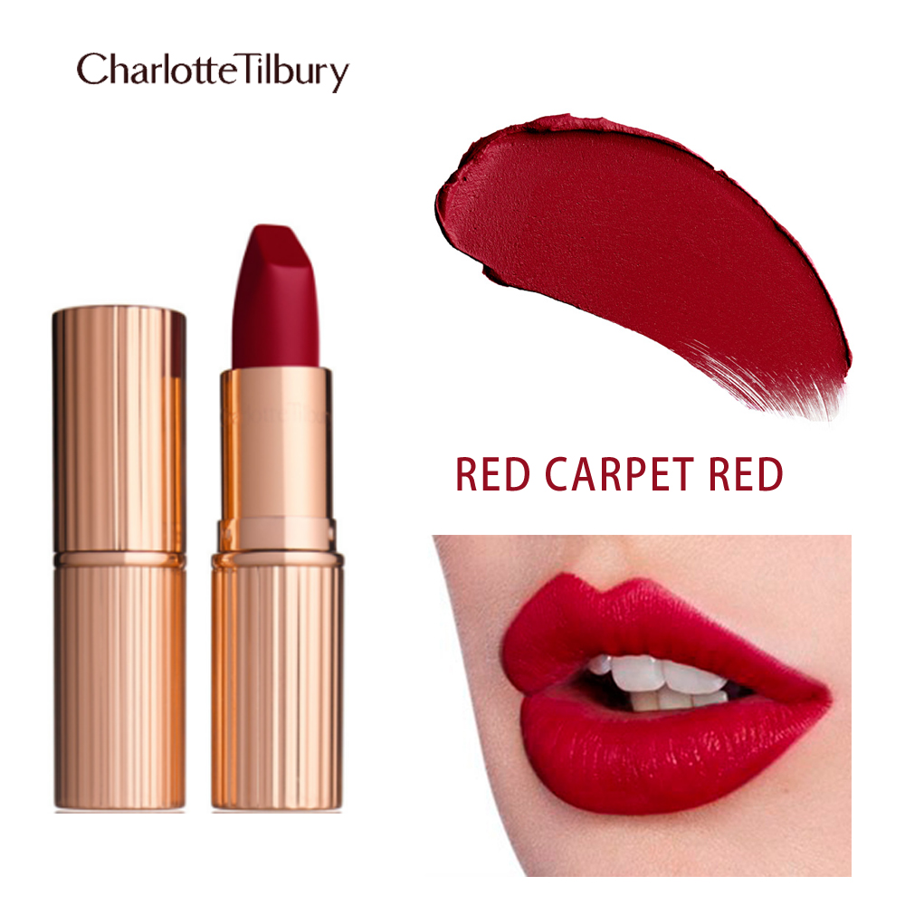 Charlotte Tilbury imported matte lipstick fog face lipstick does not fade, retro moisturizing and moisturizing