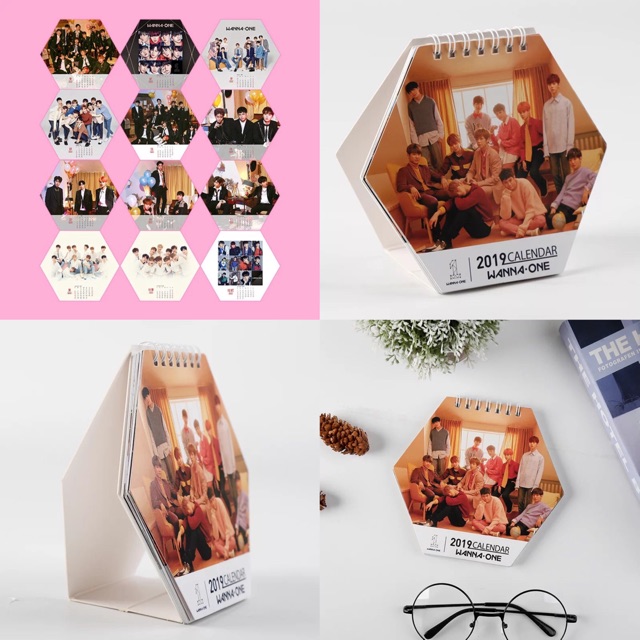 Lịch WANNA ONE 2019 để bàn