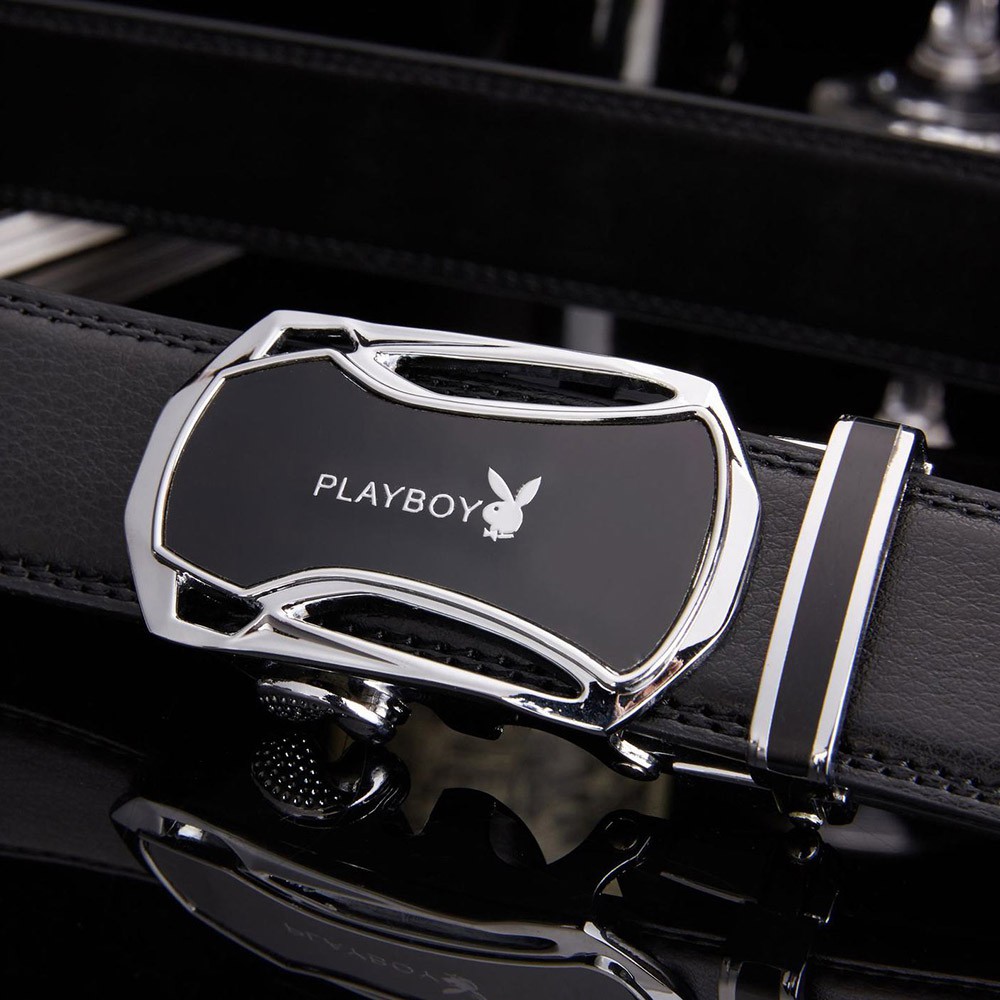 Thắt lưng/ dây nịt nam khóa tự động có hộp đựng + túi tặng kèm