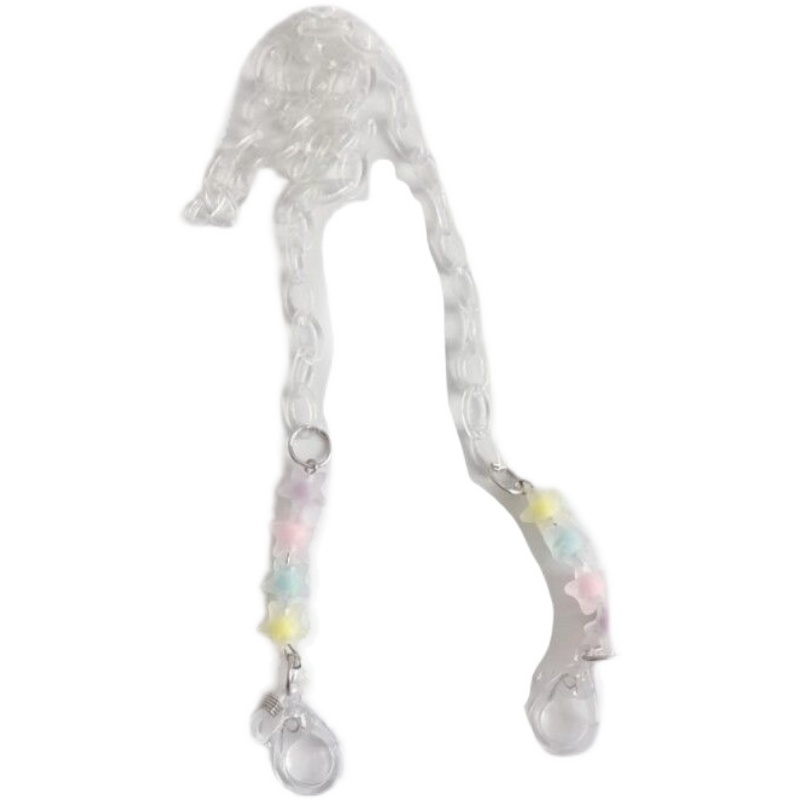 Dây Đeo Mắt Kính / Tai Nghe Bằng Acrylic Họa Tiết Hoa Nhỏ Xinh Đơn Giản