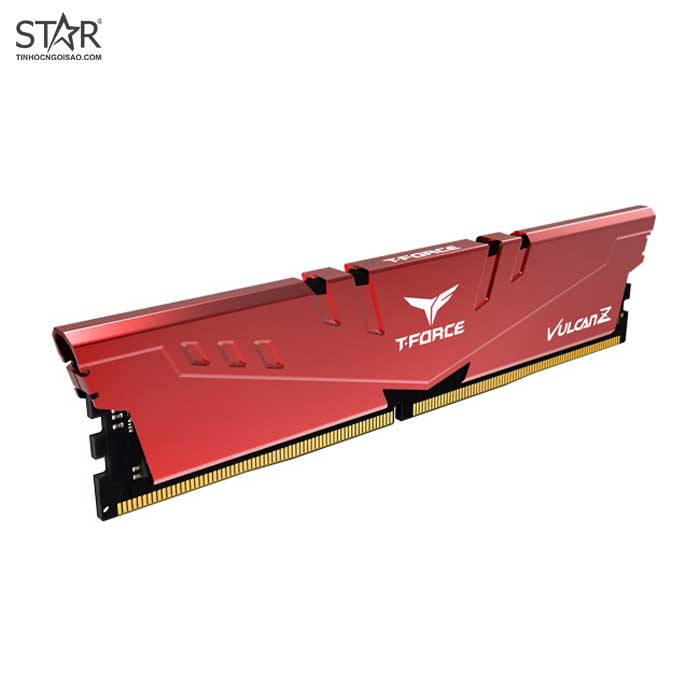 Ram DDR4 TeamGroup 8G/3200 TForce Vulcan Z Gaming (1x 8GB) (TLZGD48G3200HC16FBK) (Xám)