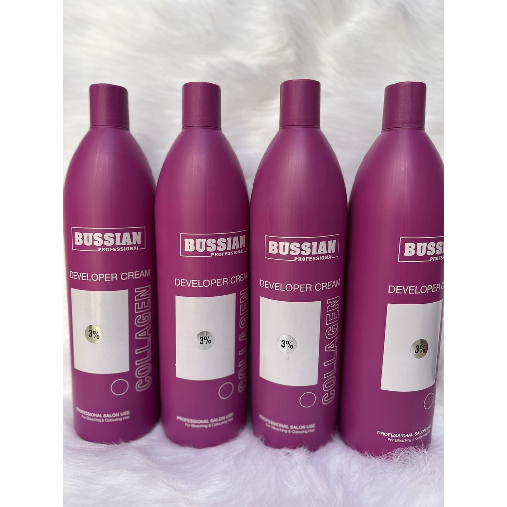 Oxy Nhuộm Tóc, Trợ Nhuộm Bussian Chính Hãng 3% - Hương Trái Cây - Không rát da đầu - 1000ml