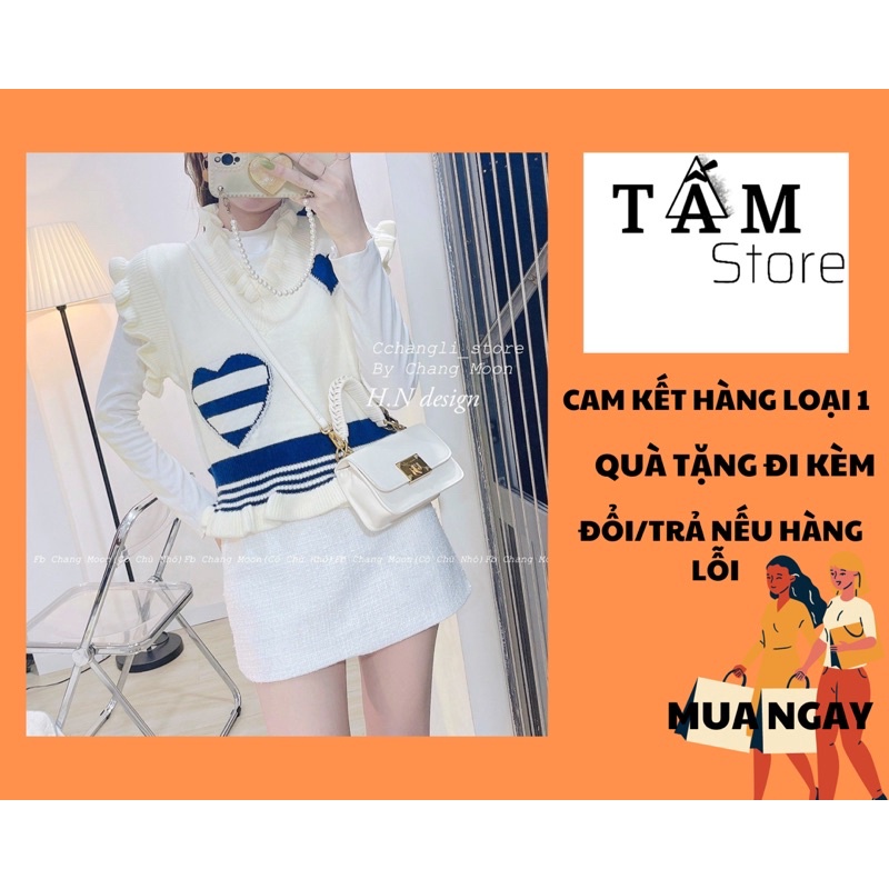 Áo Gile Siêu Phẩm Mặc Lên Tiểu Thư Sang Chảnh Vô Cùng -Thời trang cao cấp