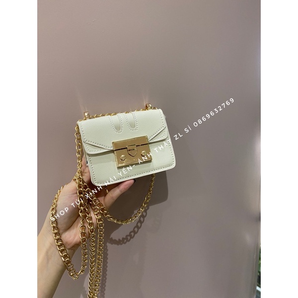 Túi mini đeo chéo kẹp nách Cnk hot trend thời trang mẫu mới nhất( ảnh thật shop chụp)TA56