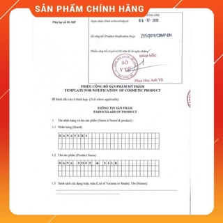 Dung dịch vệ sinh phụ nữ Hana