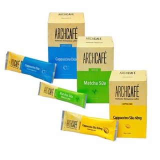 Cà phê Cappuccino Dừa - Archcafé (hộp 12 gói x 20g)