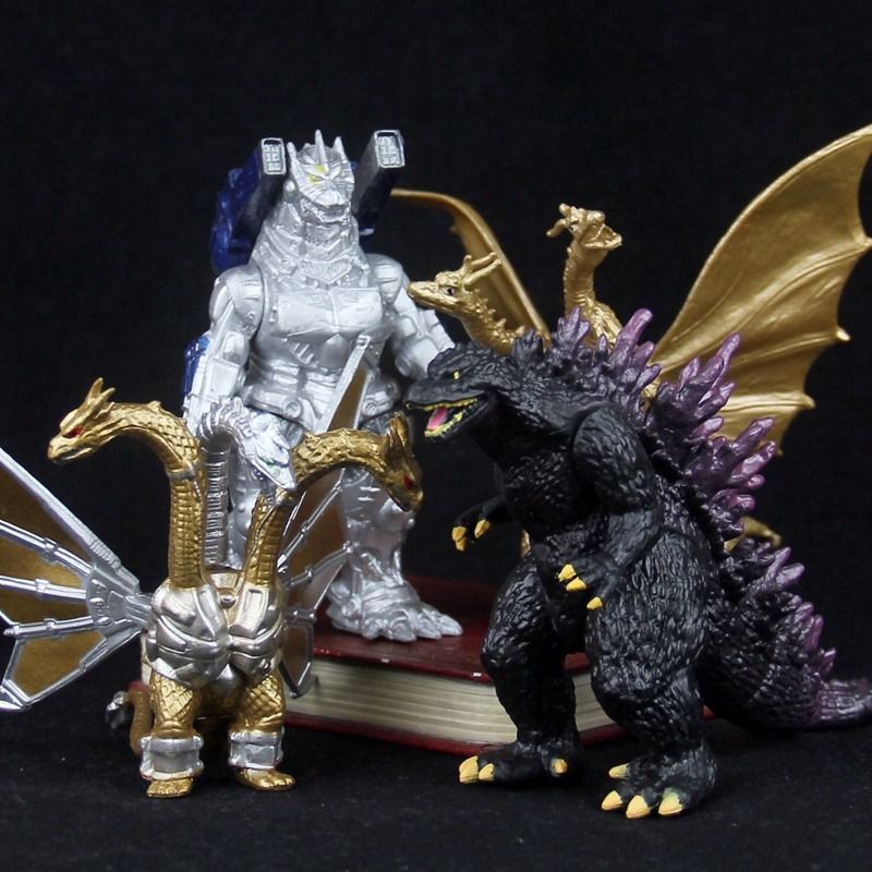 Set 10 mô hình đồ chơi quái vật Godzilla