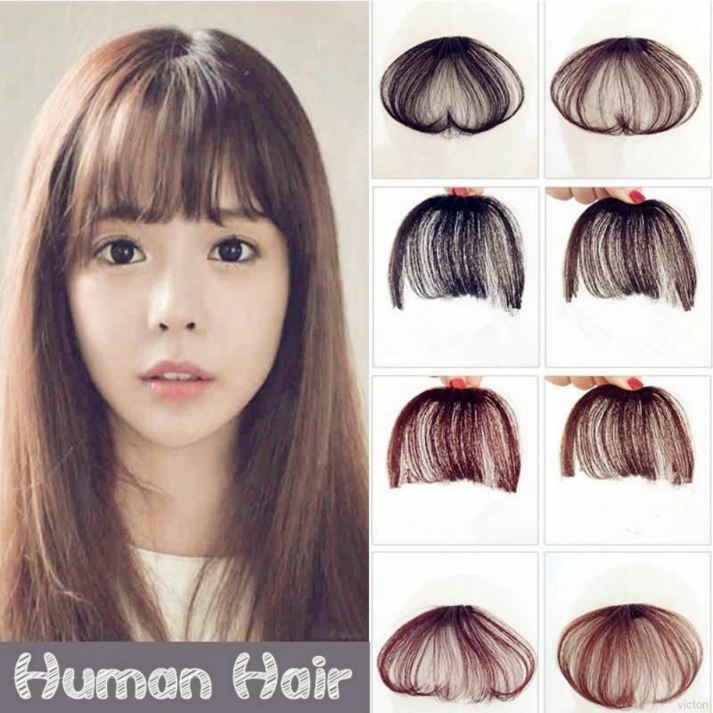 Bộ tóc giả nữ mái ngố thời trang