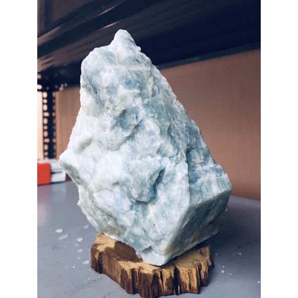 2,5kg Đá Thô Màu Xanh Dương Raw Aquamarine Stone