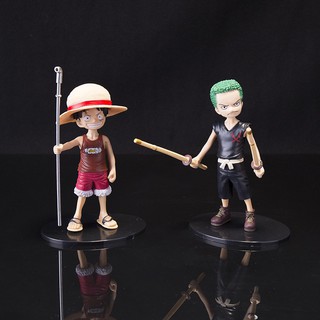 Set nhân vật OnePiece kid (5 nhân vật Luffy, Zoro, Sanji, Ace, Sabo) - OnePiece