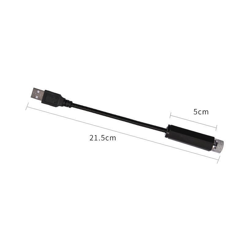Đèn Led Chiếu Trần Xe Hơi, Đèn LED USB chiếu hình bầu trời sao, tạo bầu không khí thích hợp trang trí bên trong xe hơi
