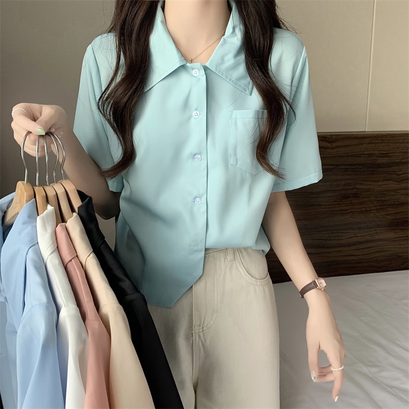 Áo Sơ Mi Ngắn Tay Phong Cách Mới Mùa Hè 51304