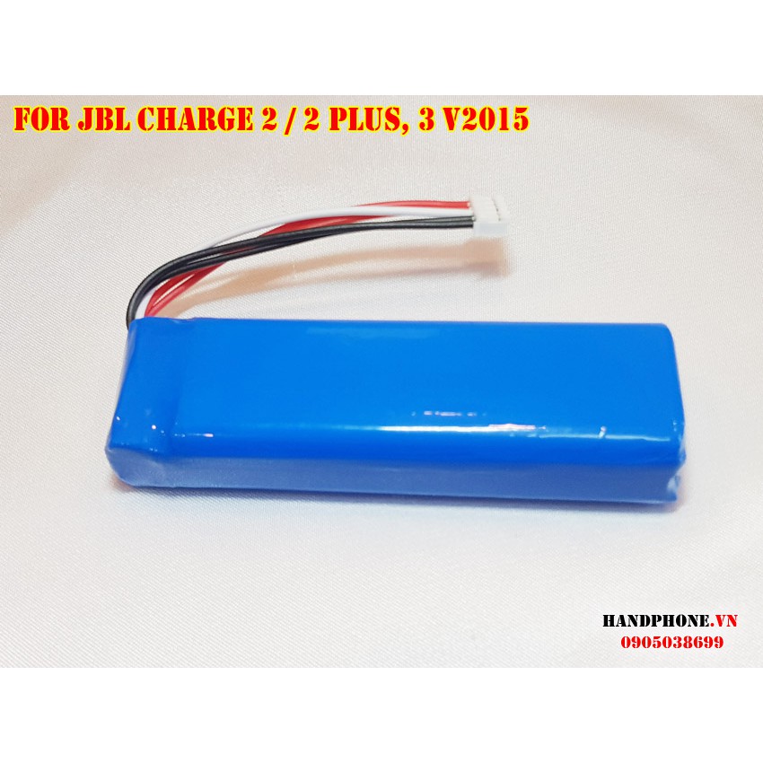 Pin DIY độ dung lượng cao 6400mAh cho loa Bluetooth JBL CHARGE 2 / 2 PLUS / 3 v2015