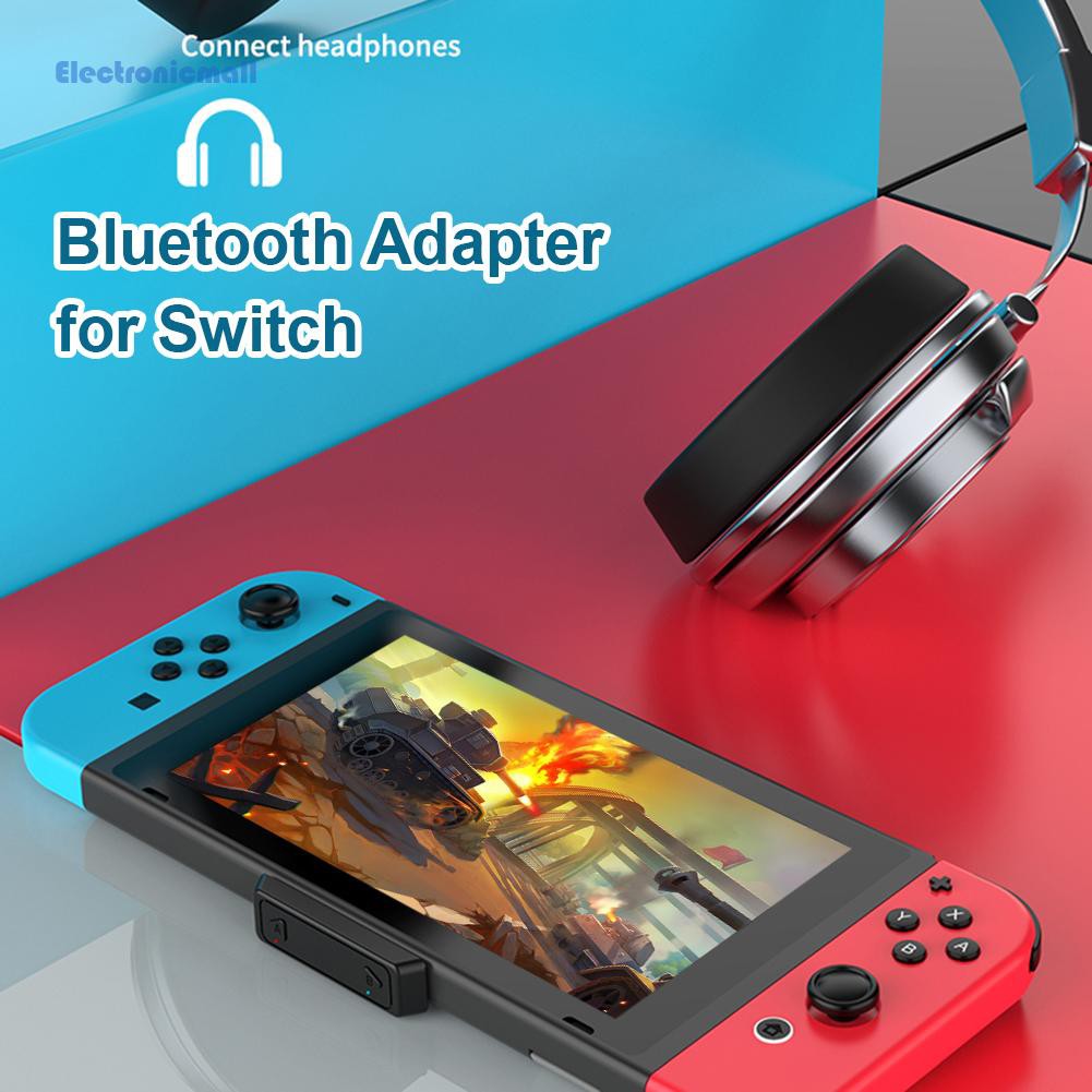 ElectronicMall01 SW02 Bluetooth Audio Transmitter Adapter with USB C Connector for Nintendo Switch PS5 PS4 PC Bluetooth