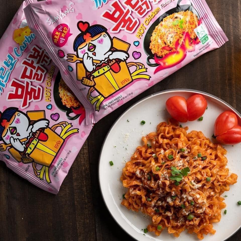 Mì cay samyang hồng Hàn Quốc 24k/ 1 gói 140gr