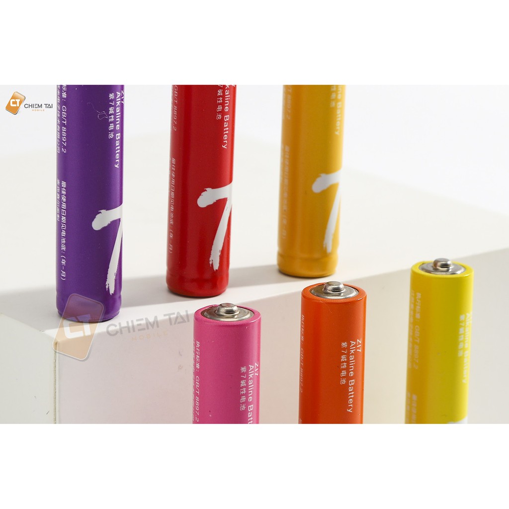 [Mã SKAMCLU9 giảm 10% đơn 100K] Bộ 24 pin AAA số 7 ZMI ZI7 Rainbow