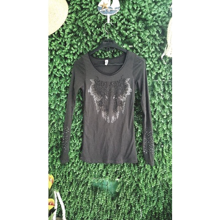 Thanh lý áo thun đá xám size SMchất đẹp dưới 48kg