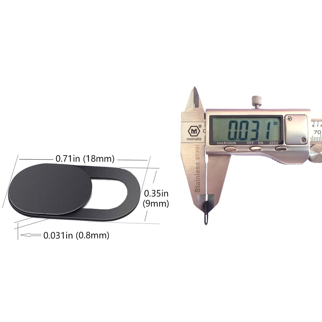 Set 3 Miếng Dán Bảo Vệ Riêng Tư Cho Webcam Laptop / Điện Thoại