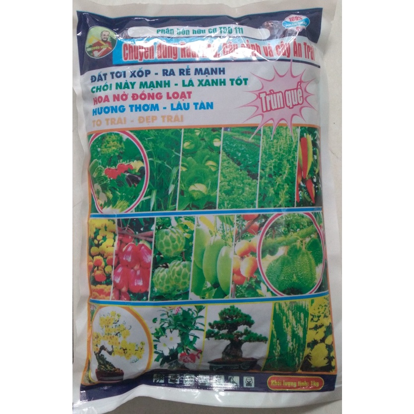 Phân trùn quế ,Ra rễ mạnh, Dưỡng nụ cho cây ăn quả và cây cảnh (trùn quế, 3m, ca) TOTT's fertilizer