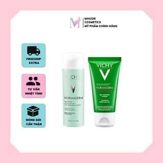 SET KEM DƯỠNG VICHY NORMADERM BEAUTIFYING ANTI-ACNE CARE