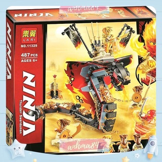 Đồ chơi LEGO xếp hình Rắn Hổ Mang Sa Mạc - No.11329 - 487 Miếng - anhma84 store
