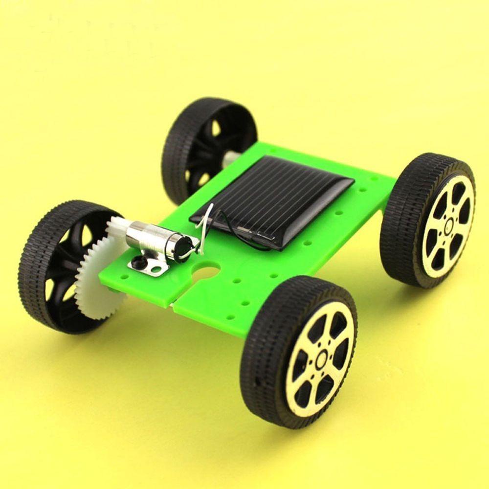 1 Đồ Chơi Lắp Ráp Robot Xe Hơi Sử Dụng Năng Lượng Mặt Trời DIY