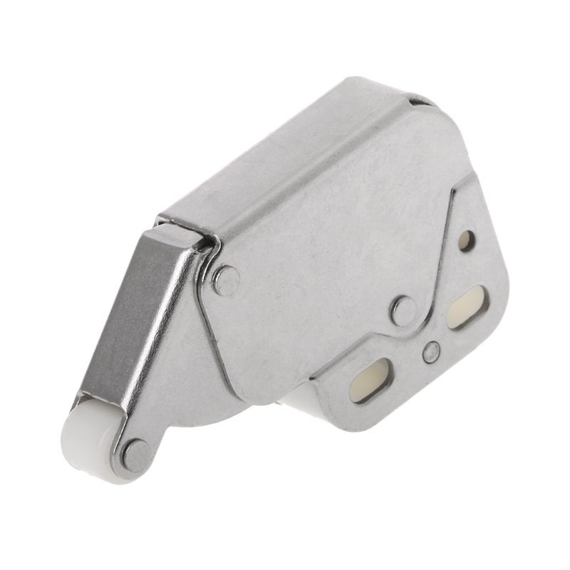 Chốt khóa cửa tủ mini dạng nhấn chống trộm kèm chìa khóa