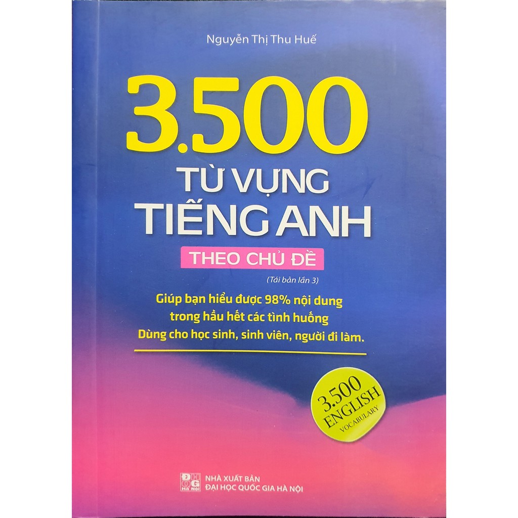 Sách - 3500 Từ Vựng Tiếng Anh Theo Chủ Đề