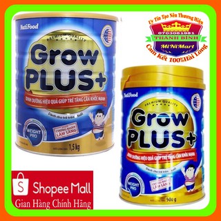 Sữa bột grow plus xanh 900g và 1,5kg(Date luôn luôn mới nhất