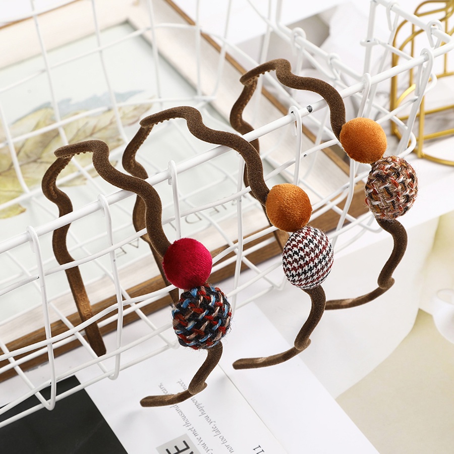 Cài tóc thiết kế gợn sóng phong cách Hàn Quốc xinh xắn cho nữ